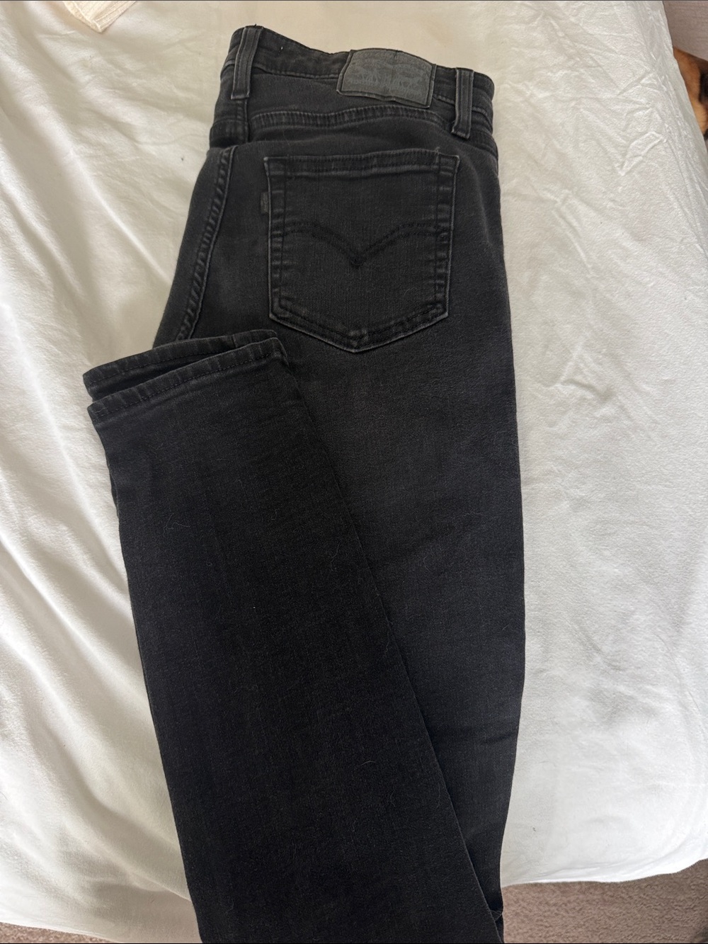 Levi's Women's Skinny Jeans in Black Wash